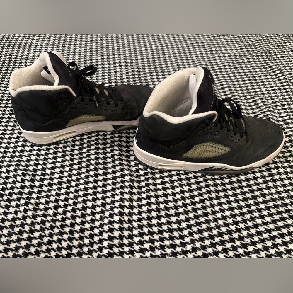 Jordan Black and White Sneakers